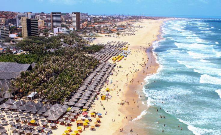 פורטאלזה Apto Exclusivo, 200M Da Praia, Horario Flexivel 24 Horas מראה חיצוני תמונה